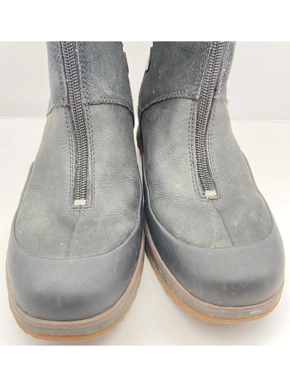 Merrell Active Heat Insole Winter Boot Womens 8.5 Black Front Zip Insulated Tall
